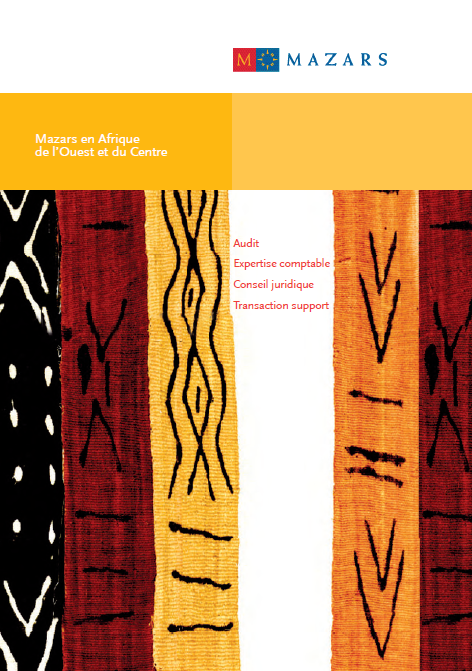 Brochure Mazars en Afrique de l'Ouest et du Centre