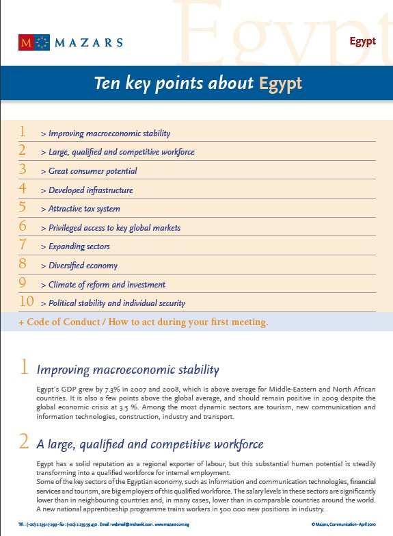 Doing business in Egypt